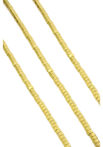 Hematit Doğal Taş Parlak Altın Sarı 6X3MM Dizi fiyatları