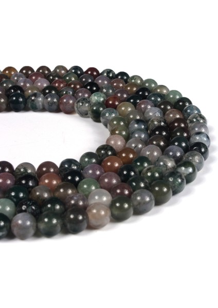 Hint Akik Doğal Taş Parlak Küre Kesim 6mm Dizi fiyatları