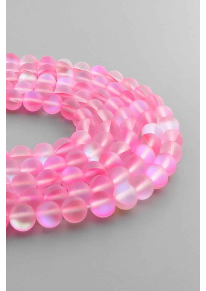 Termal Kuvars Doğal Taş Mat Pembe Küre Kesim 8mm Dizi