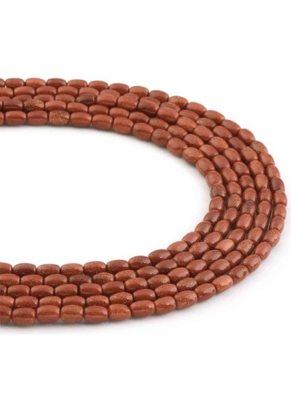 Yıldız Taşı Doğal Taş Arpa Kesim 4X6MM Dizi