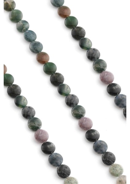 Hint Akik Doğal Taş Daire Kesim 10MM Dizi fiyatları