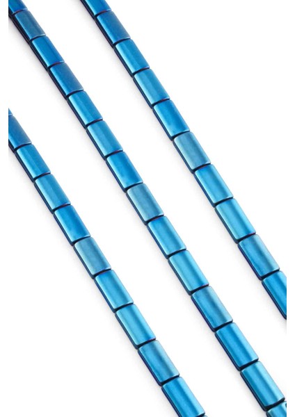 Hematit Doğal Taş Parlak Mavi 7X13MM Dizi fiyatları
