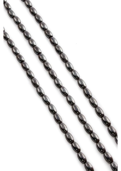 Hematit Doğal Taş Parlak Füme 4X6MM Dizi fiyatları