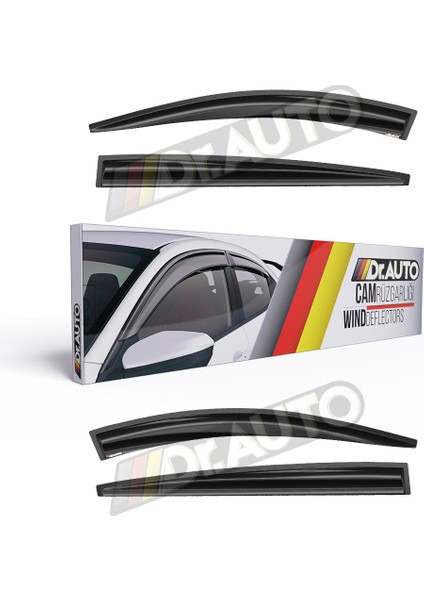 Renault Megane 3 2009-2015 Hb Cam Rüzgarlığı 4lü