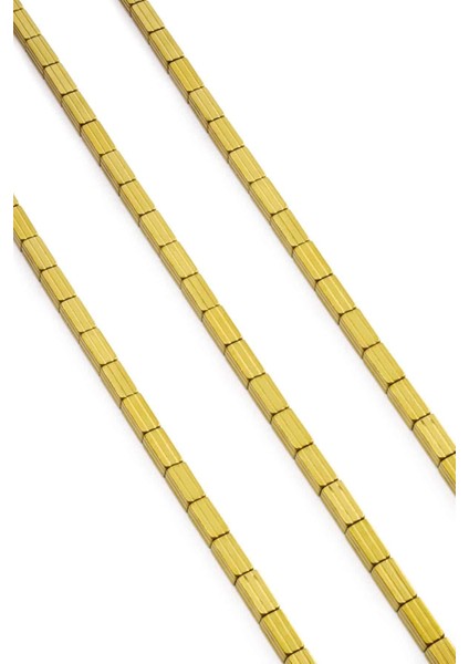 Hematit Doğal Taş Parlak Gold 4X8MM Dizi fiyatları