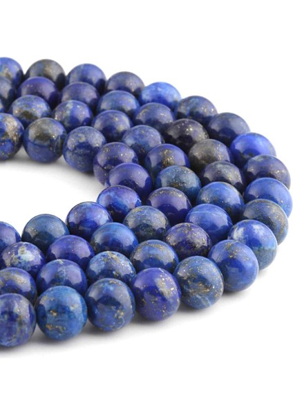 Lapis Lazuli Doğal Taş Küre Kesim 10MM Dizi