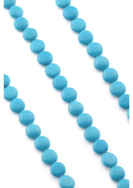 Sıkma Turkuaz Daire Kesim 12MM Dizi