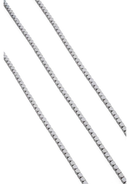 Hematit Doğal Taş Parlak Gümüş 4X4MM Dizi fiyatları