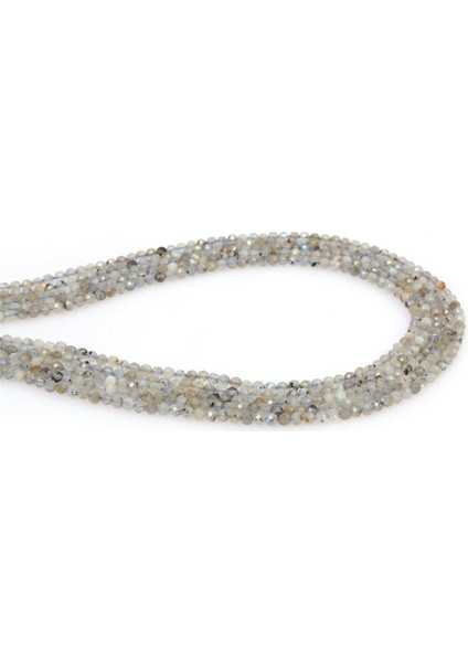 Labradorit Doğal Taş Parlak Küre Faset Kristal Kesim 3mm Dizi fiyatları