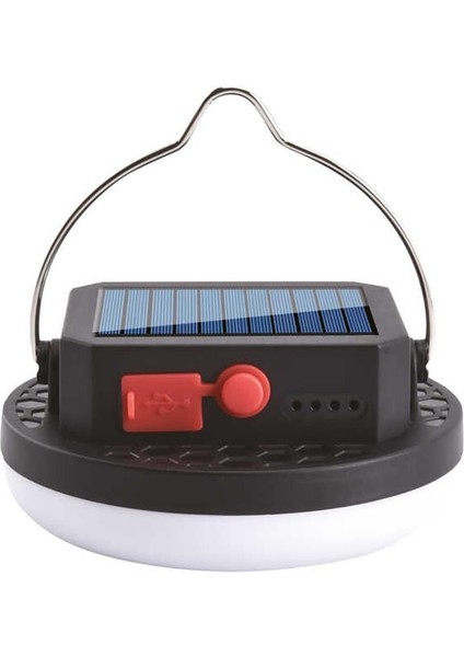 USB Şarjlı Solar Kamp Lambası LED