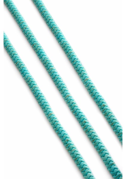 Turkuaz Sıkma Doğal Taş Mavi Rondela Kesim 6X3MM Dizi fiyatları