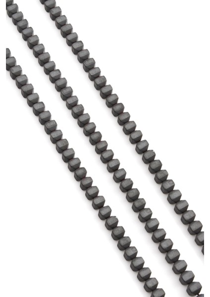Hematit Doğal Taş Mat Gri Özel Kesim 4X4MM Dizi fiyatları