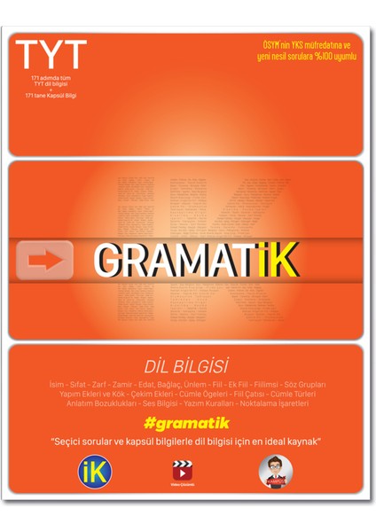 TYT Gramatik Türkçe Dilbilgisi Soru Bankası