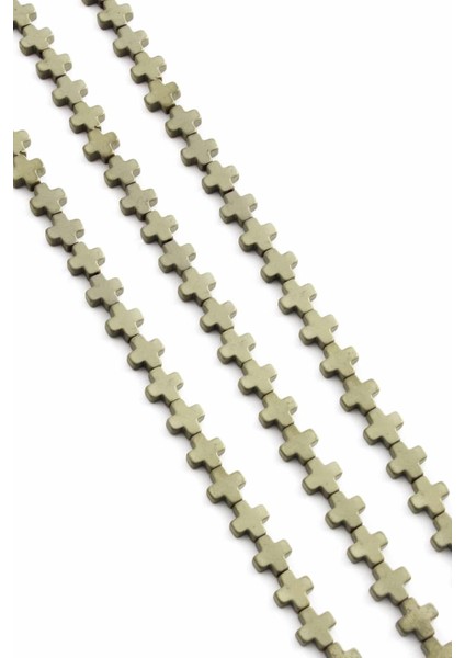 Hematit Doğal Taş Mat Antik Sarı Artı Kesim 8mm Dizi fiyatları