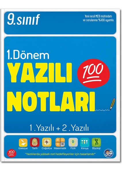 Tonguç Akademi 9. Sınıf Yazılı Notları 1. Dönem 1 ve 2. Yazılı