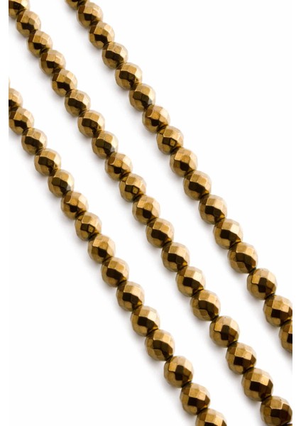 Hematit Doğal Taş Parlak Kahverengi Faset Kesim 8X8MM Dizi fiyatları