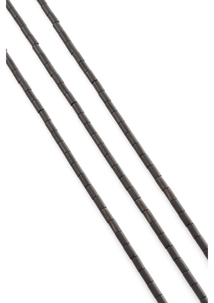 Hematit Doğal Taş Mat Siyah 3X5MM Dizi fiyatları