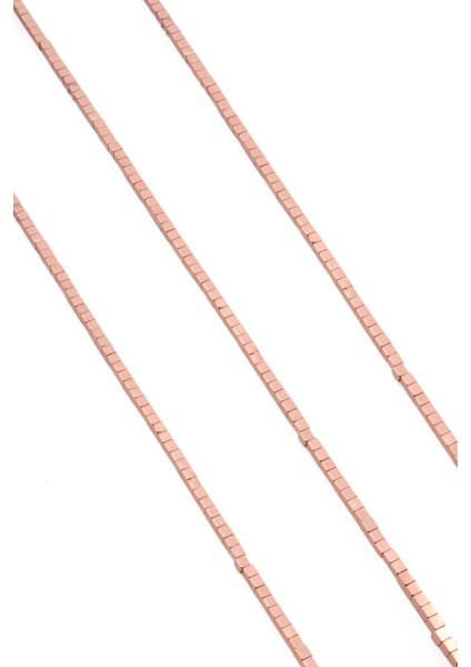 Hematit Doğal Taş Parlak Roz 2X2MM Dizi fiyatları