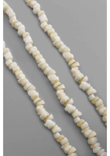 Sedef Doğal Taş Parlak Kırık Beyaz Amorf Kesim 6X4MM Dizi [ab+] fiyatları