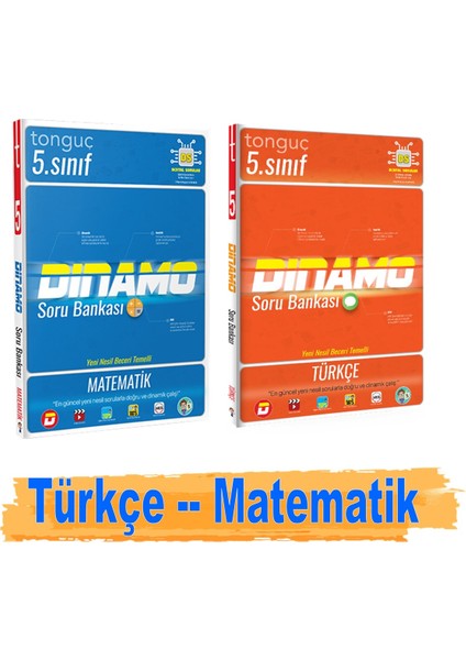 5. Sınıf Matematik ve Türkçe Dinamo Soru Bankası