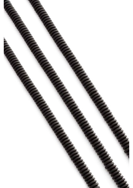 Hematit Doğal Taş Mat Siyah Rondela Kesim 6X2MM Dizi fiyatları