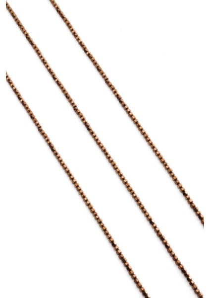 Hematit Doğal Taş Parlak Kahverengi Özel Kesim 2X2MM Dizi fiyatları