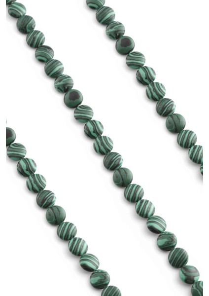 Malakit Doğal Taş Daire Kesim 10MM Dizi fiyatları