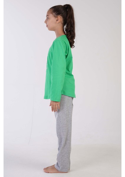 Pamuklu Kız Çocuk Uzun Kol Pijama Takım(3-4/7-8) modelleri