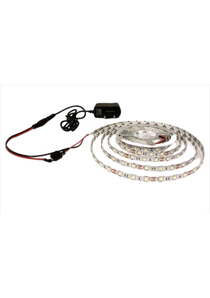 Mutfak Dolabı İçin Şerit LED + 12V Adaptör Tak Çalıştır Aç Kapa Anahtarlı 3 Çip