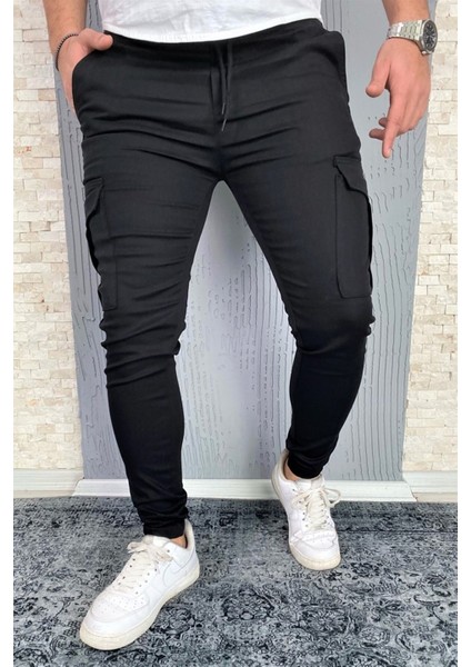 Zibidi Jeans 474 Kargo Slim Fit Bel-Paça Lastik