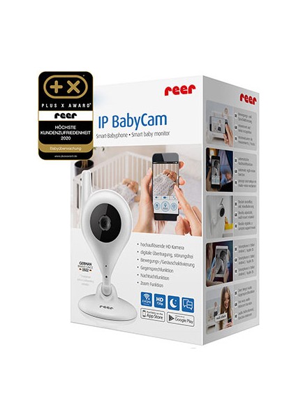 Babycam Video Bebek Monitörü ve Ip Kamera, Ücretsiz Uygulama ile Kontro