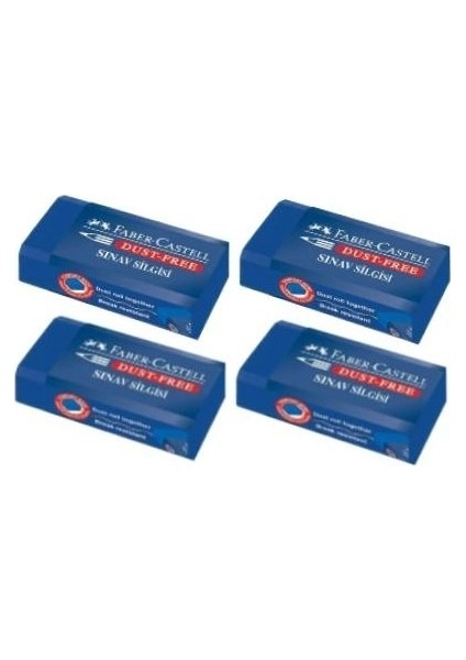 Faber-Castell Sınav Silgisi 4'lü