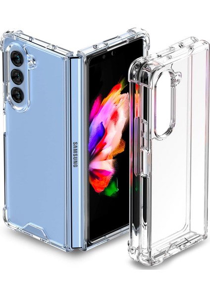 Samsung Galaxy Z Fold 5 Uyumlu Köşe Dolgulu Nitro Anti Shock Telefon Kılıfı Kapak