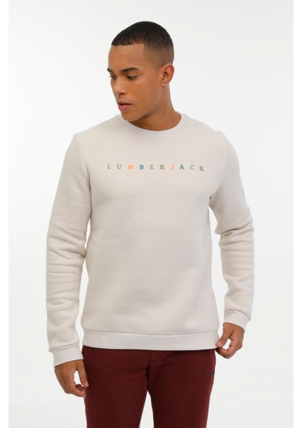 ml Khont 16HS53 3pr Bej Erkek Sweatshirt