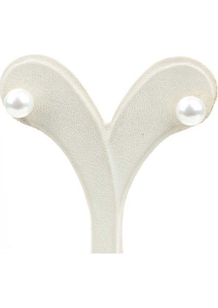 925 Ayar Gümüş Top Beyaz İnci Küpe fiyatları