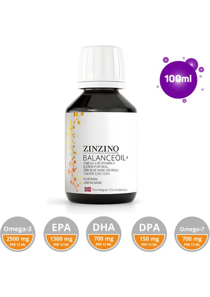 Omega 3 - Balanceoil+ 100 ml