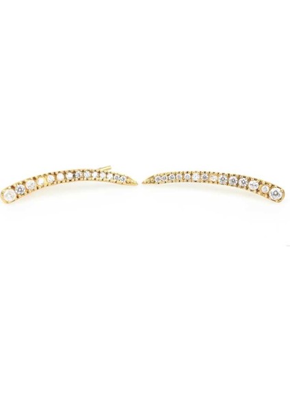 925 Ayar Gümüş Taşlı Earcuff Küpe fiyatları