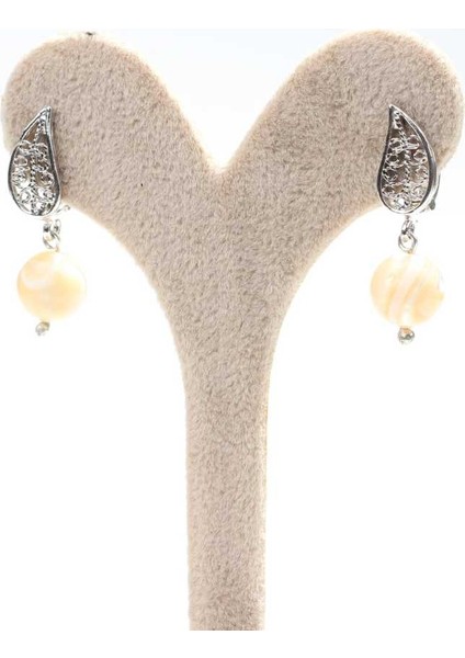 925 Ayar Gümüş Aytaşı Taşlı Küpe modelleri