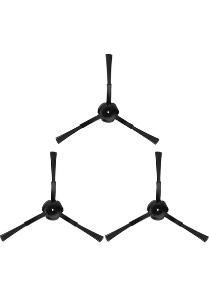 360 Vacuum Mop Cleaner S10 Uyumlu Yan Fırça - 3 Adet