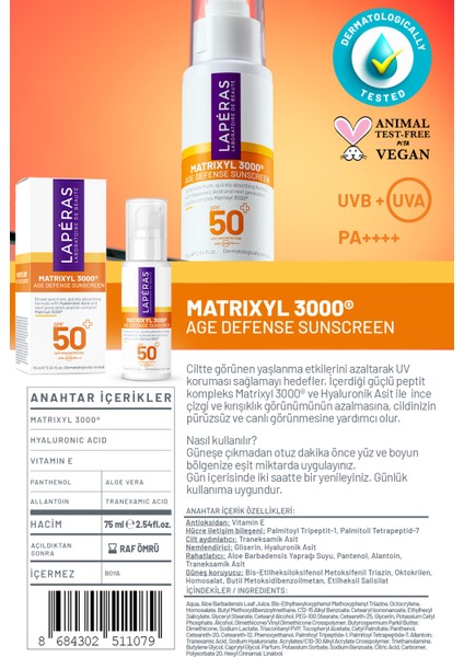 Matrixyl 3000® Yaşlanma Önleyici Serum + Güneş Kremi Set