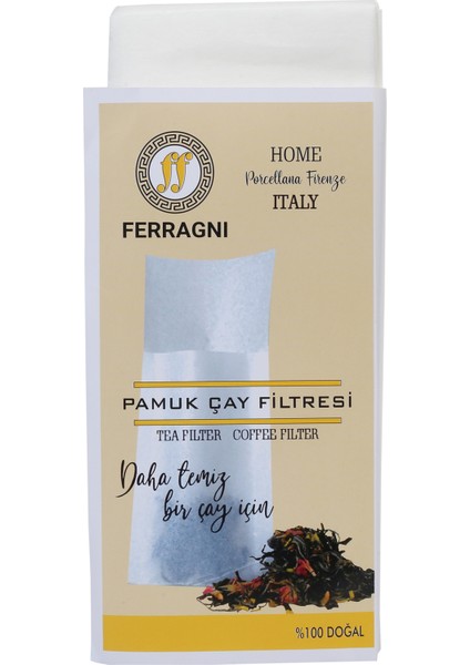 Çay Demleme Poşeti (Çay Filtresi) 2xl Jumbo Boy Tek Paket (50 Adet)