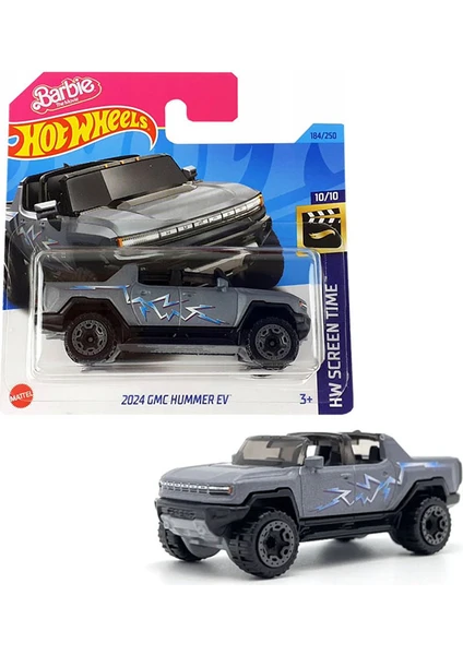 Hot Wheels Barbie 2024 Gmc Hummer Ev (1/64)