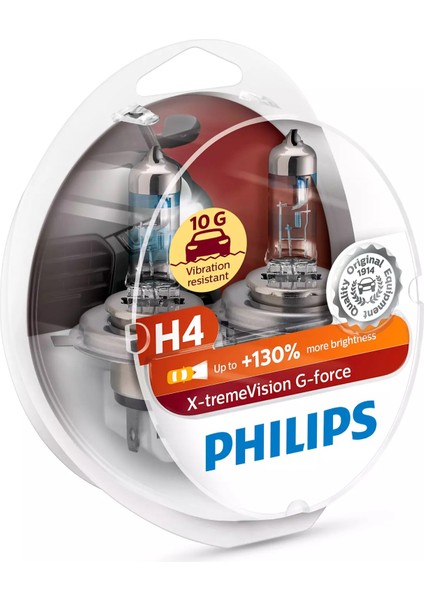 H4 x Treme Vision +%130FAZLA Işık Ampul Seti 12342 Xvs2 EAN-8711500221094