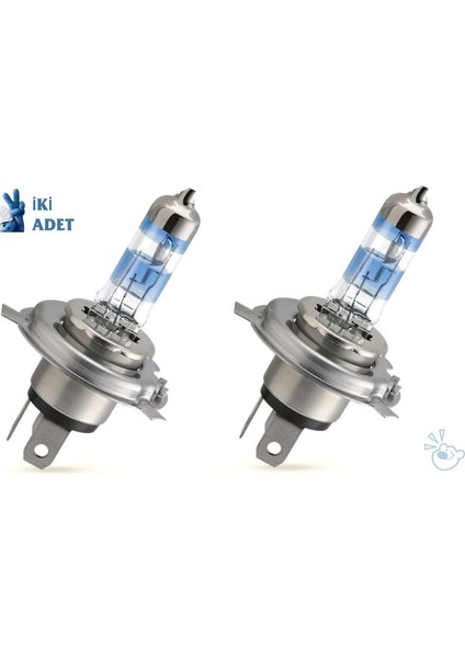 H4 x Treme Vision +%130FAZLA Işık Ampul Seti 12342 Xvs2 EAN-8711500221094
