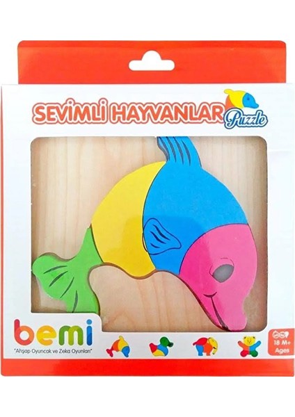 19 Neşriyat Bemi Puzzle Sevimli Hayvanlar Gemi