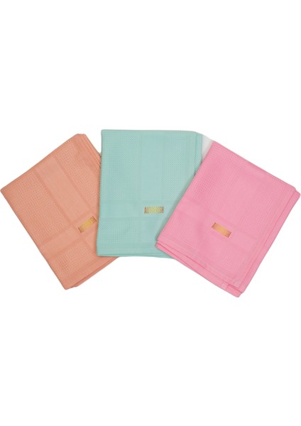 Autofresh Mikrofiber Temizlik Cam Mutfak Bezi 3'lü Set Sihirli Bez Orjinal 40X60 cm 3 Adet Açık Renk