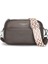 Deri Kadın Basit Omuz Crossbody Ilk Katman Deri Küçük Kare Çantası (Yurt Dışından) 1