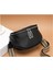 Eyer Kadın Deri Crossbody Çift Fermuarlı Ilk Katman Deri Küçük Omuz Çantası (Yurt Dışından) 3