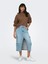 Oversize Yüksek Yakalı Kadın Kazak - Minimalist Stil 2