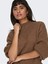 Oversize Yüksek Yakalı Kadın Kazak - Minimalist Stil 4